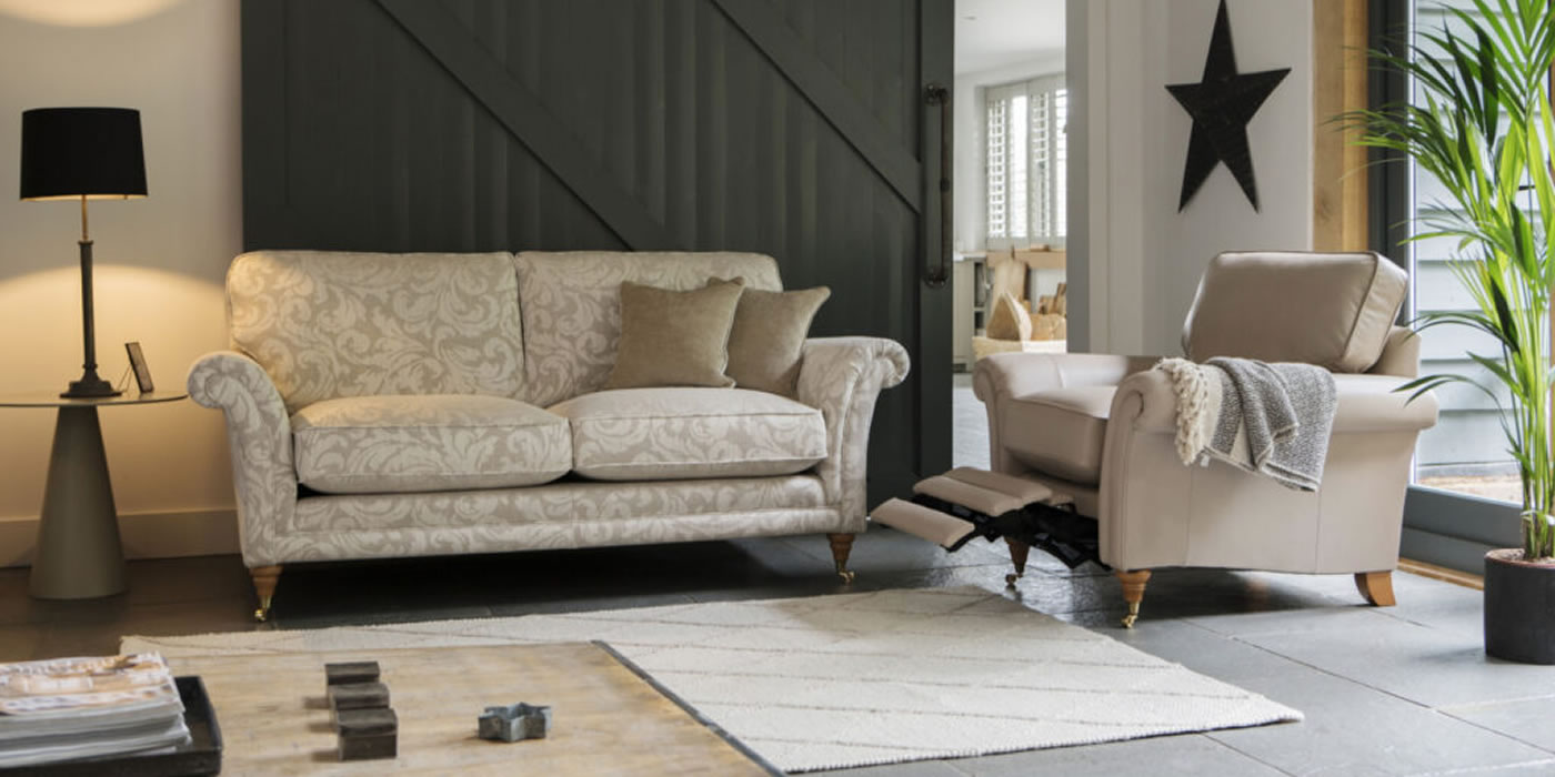 Parker Knoll Burghley Sofa Chair Roomset